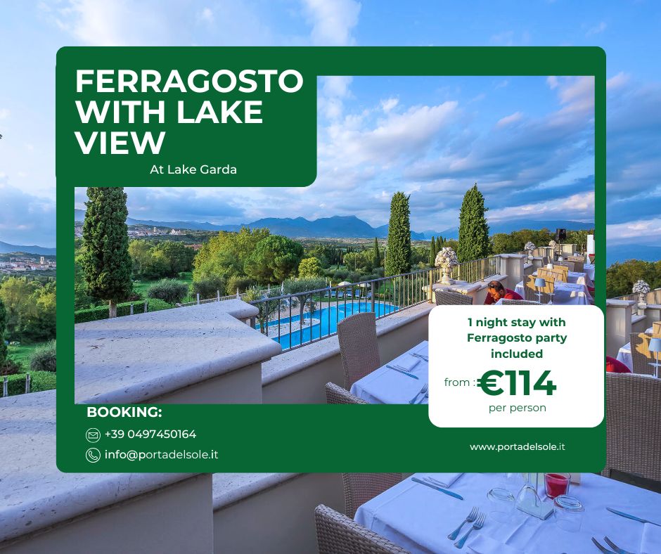 Ferragosto with Lake View: 1-Night Stay with Party Included