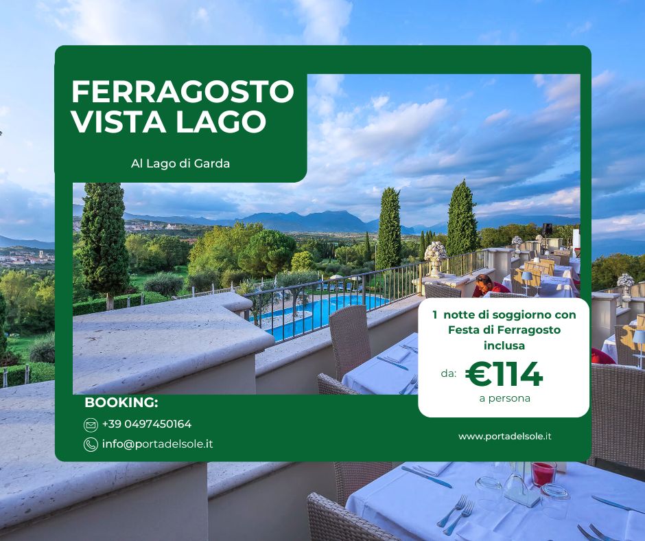 Ferragosto Vista Lago: 1 Notte di Soggiorno con Festa Inclusa